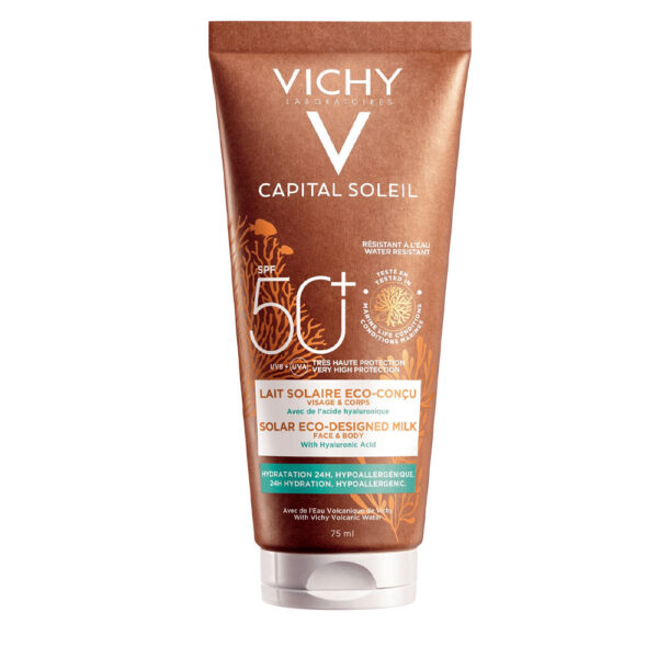 Vichy Capital Soleil Solar Eco-designed Milk Solkrem SPF50+ 75ml