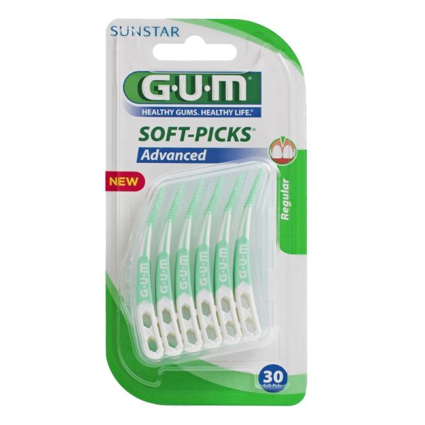 Gum Soft Picks Advanced Medium 30 stk