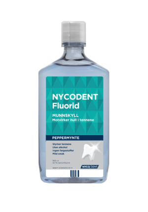 Nycodent Fluorid med Peppermyntesmak 500 ml