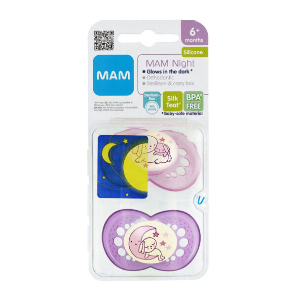 Mam Narresm Night Silk Pin 6M+ 2 stk