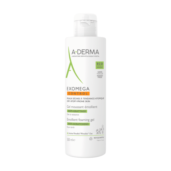 A-Derma Exomega Control Foaming Gel 500ml