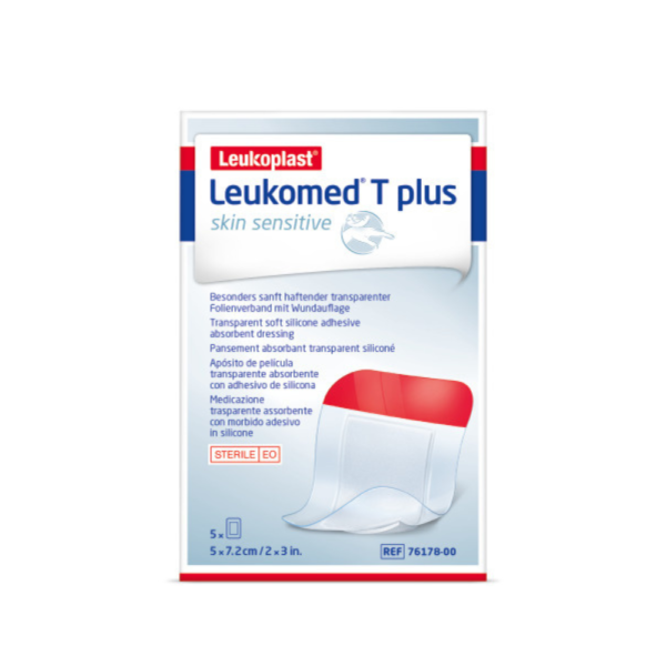 LEUKOMED T PLUS SKIN SENSITIVE STERILE 5 X 7,2cm