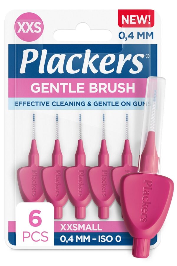 Plackers gentle brush 0,4mm XXS