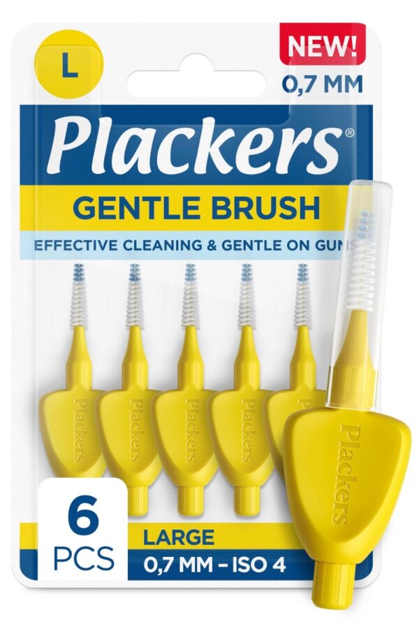 Plackers gentle brush 0,7mm L